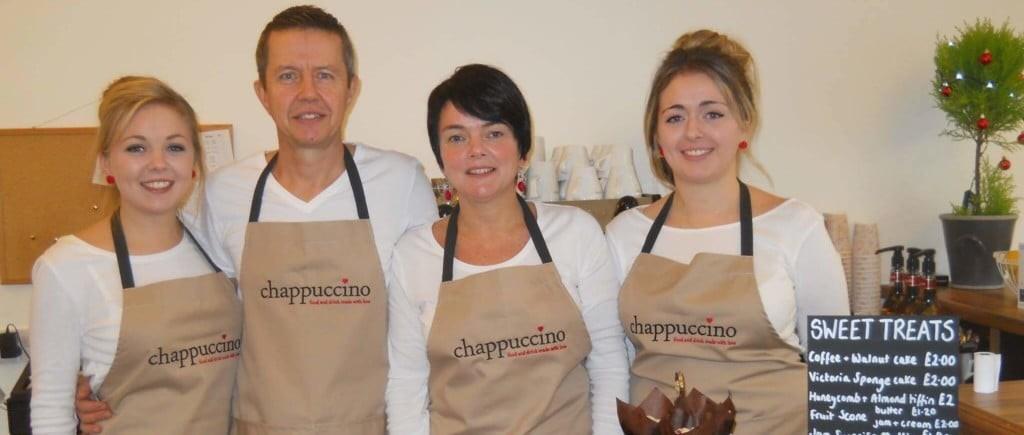 The team at Chappuccino cafe